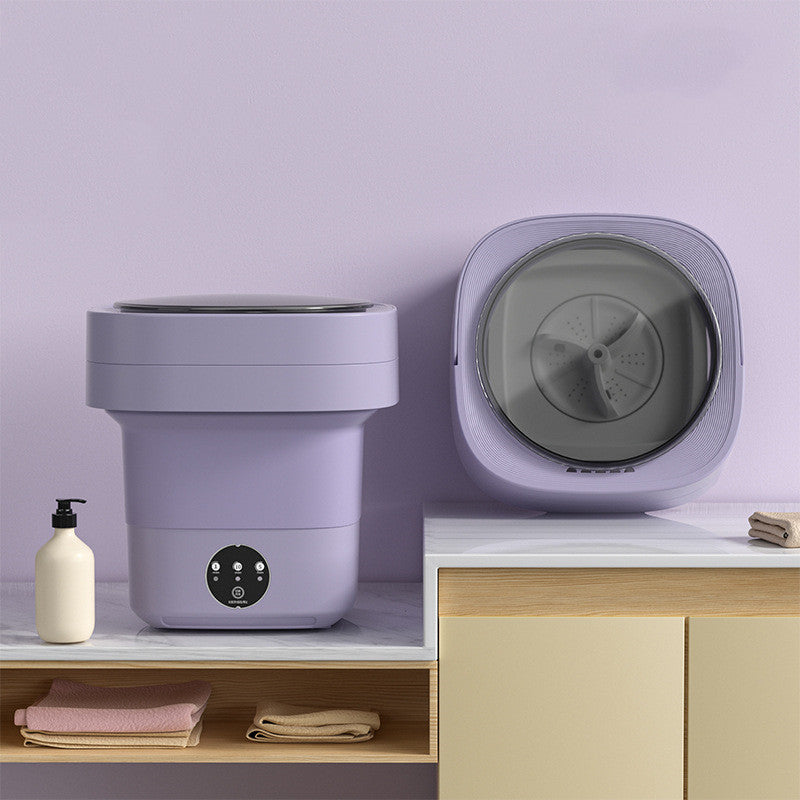 HOOR Mini Washing Machine Purple 220V US