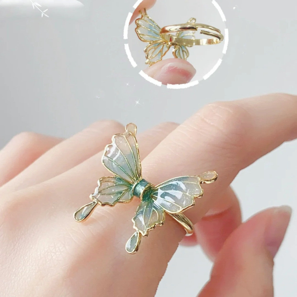 HOOR Butterfly Ring Gradient