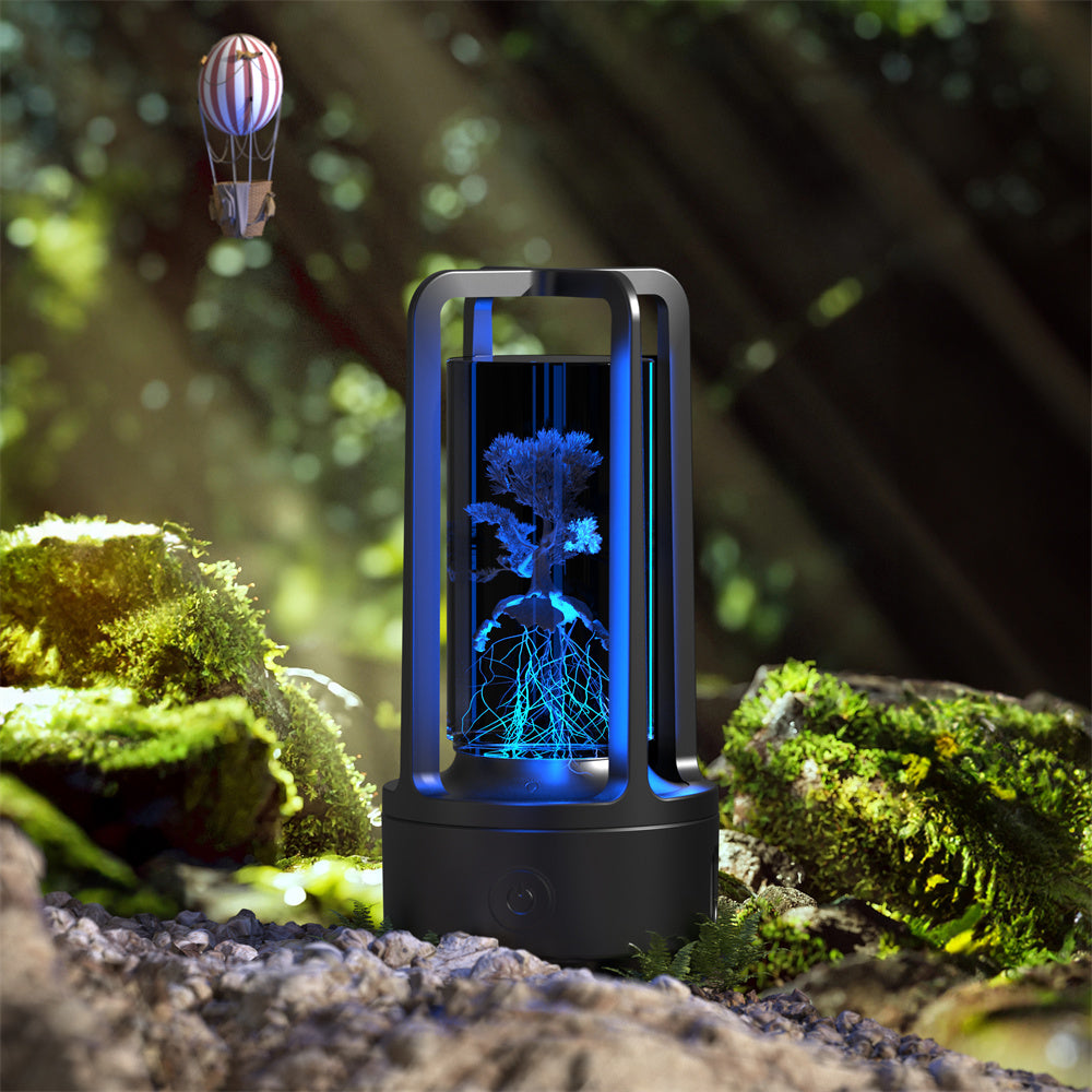 HOOR Lamp Bluetooth Speaker Black Crystal Pine