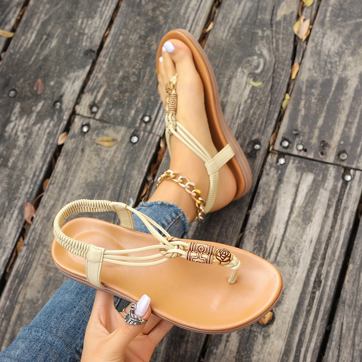 HOOR Summer Flat Sandals - Premium  from HOOR 