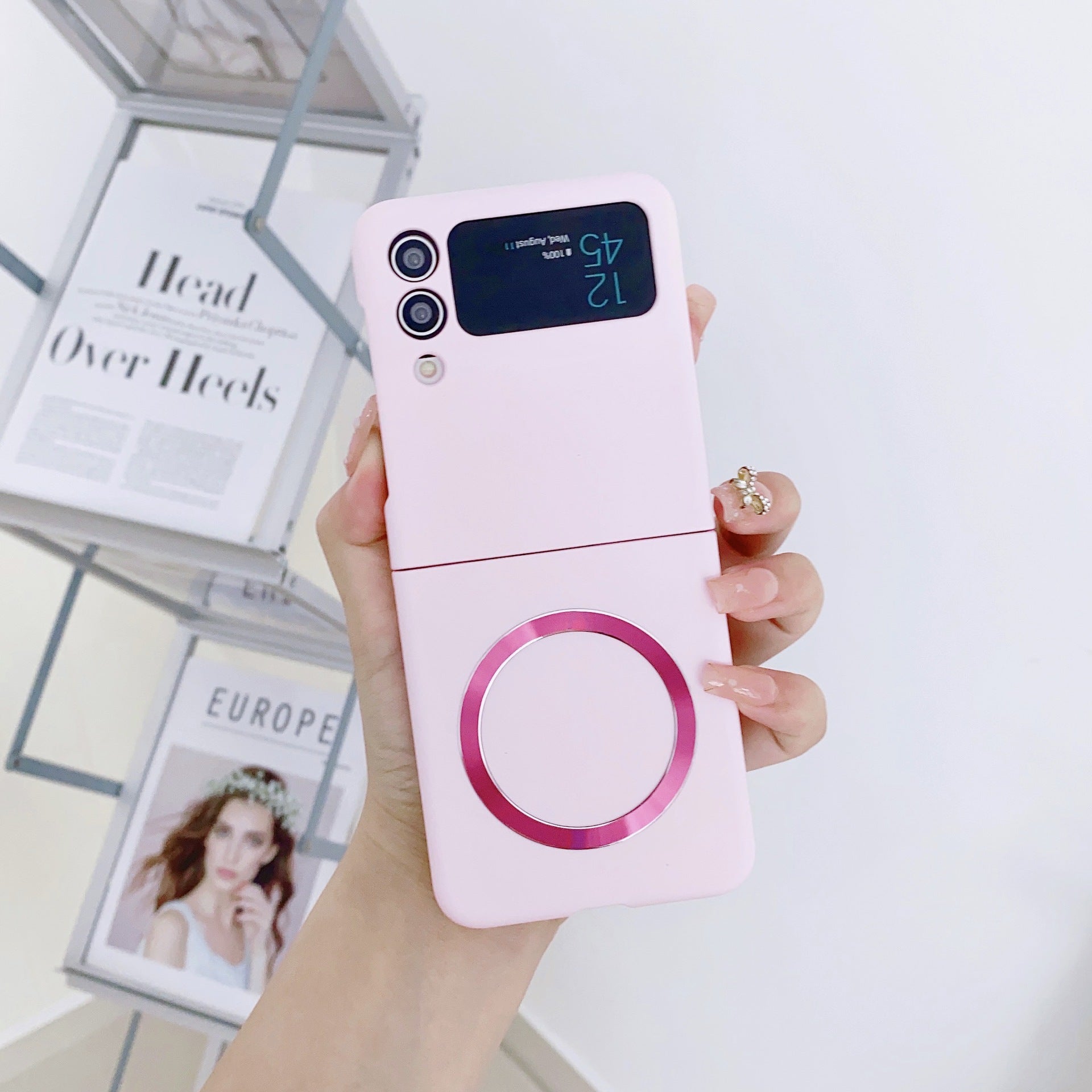 HOOR Magnetic Phone Case Pink