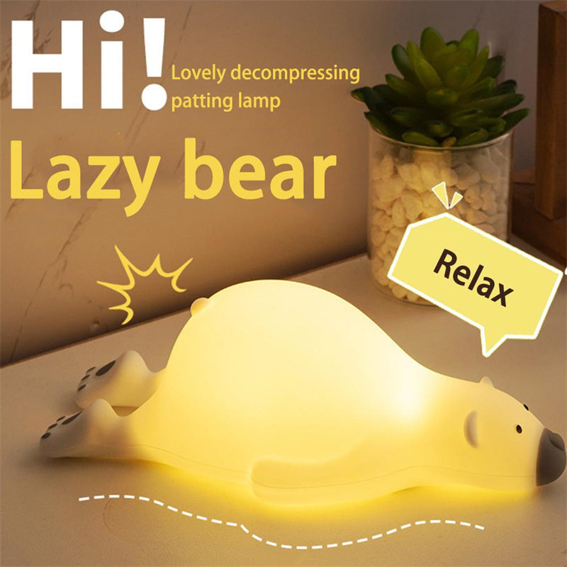 HOOR Bear Silicone Night Lamp