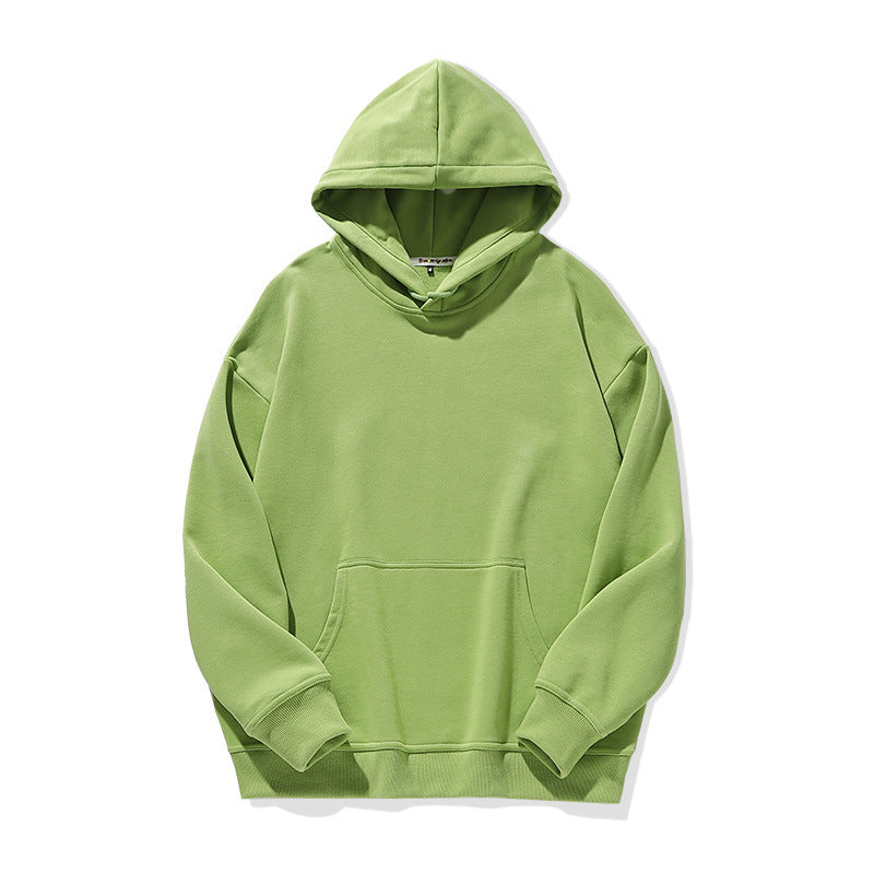 HOOR Pullover Loose Hoodie Green