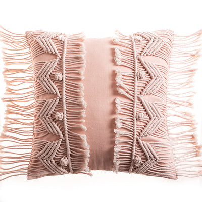 HOOR Woven Cushion Cover 45x45cm Pink wave