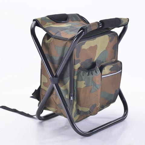 HOOR Backpack Travel Chair Camouflage Green