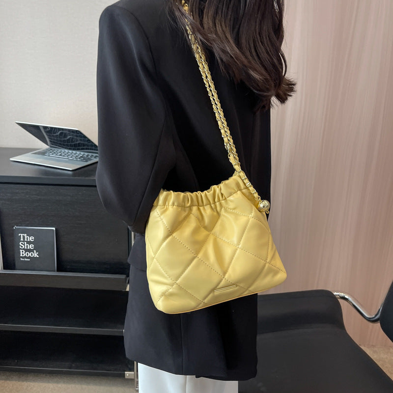 HOOR Casual Chain Bags Yellow