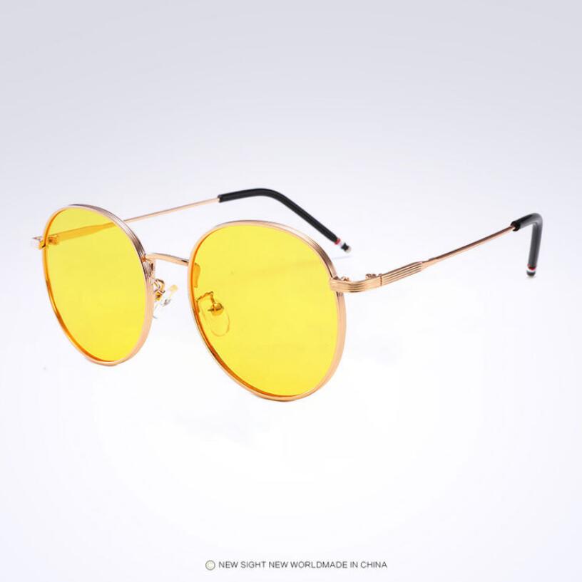 HOOR Reflective Sunglasses Yellow