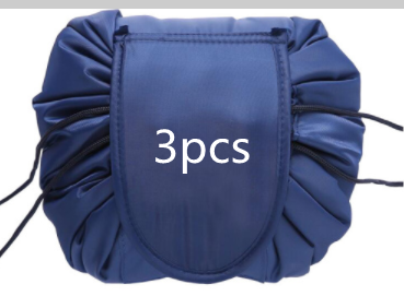 HOOR Cosmetic Storage Bags Navy Blue3pcs