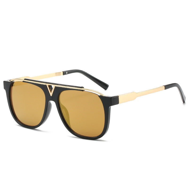 HOOR Marble Sunglasses Black gold