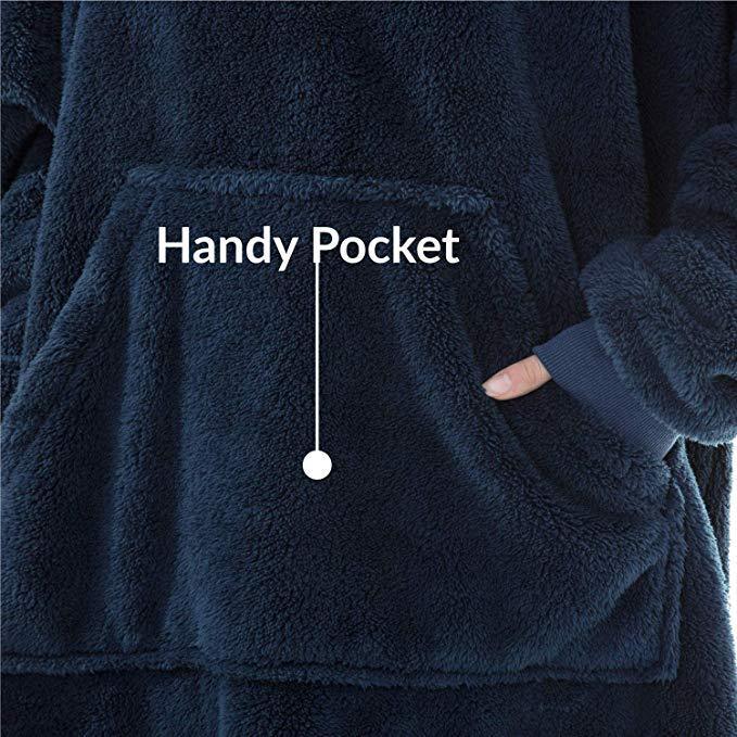 HOOR Hoodie With Big Pocket