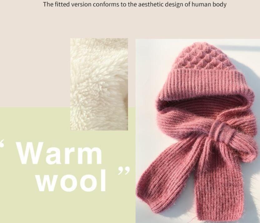 HOOR Winter Warm Knitted Scarf