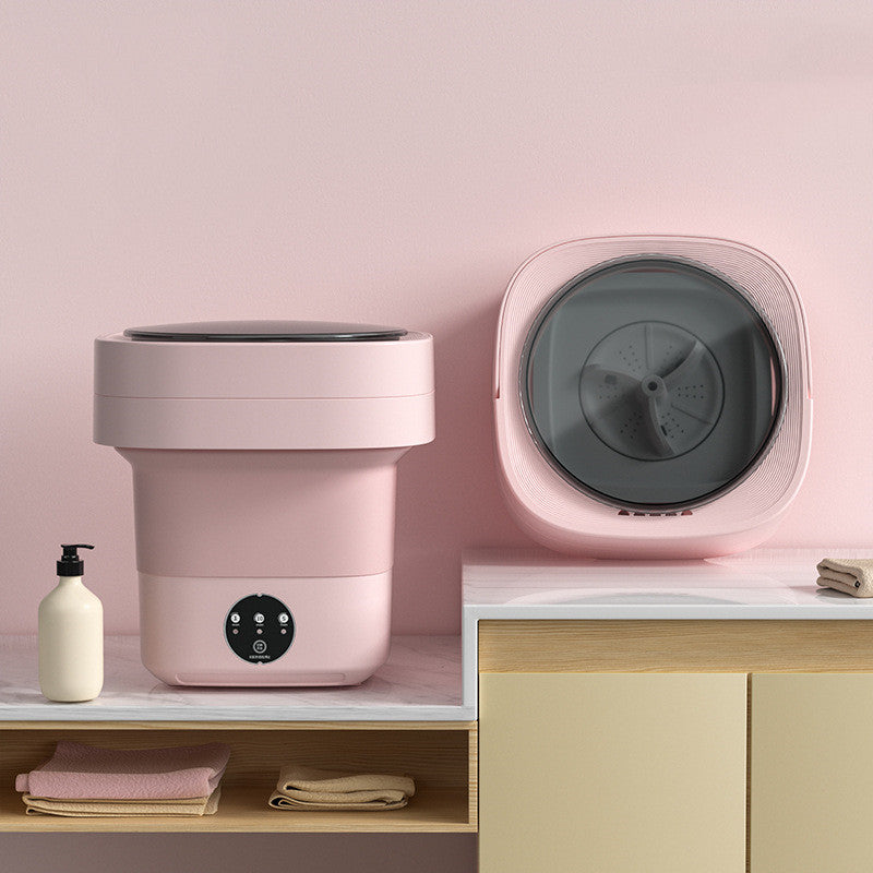 HOOR Mini Washing Machine Pink 220V US