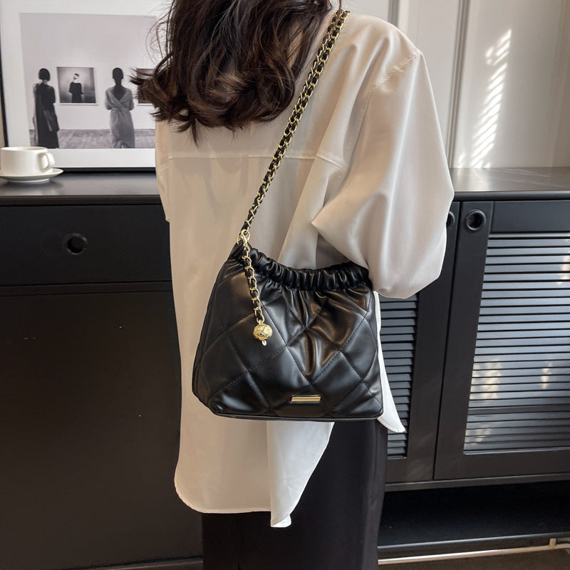 HOOR Casual Chain Bags Black