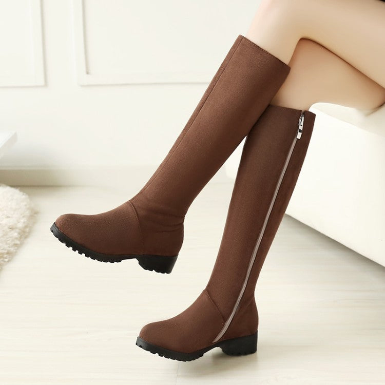 HOOR Low Heel With Boots