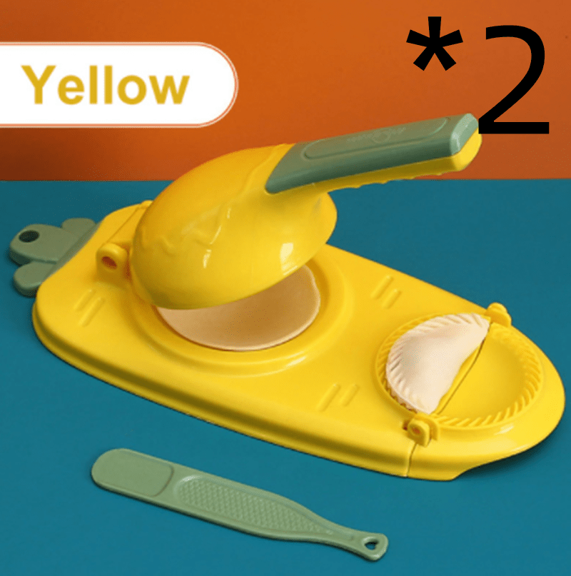 HOOR Dumpling Making Tool Yellow 2PCS