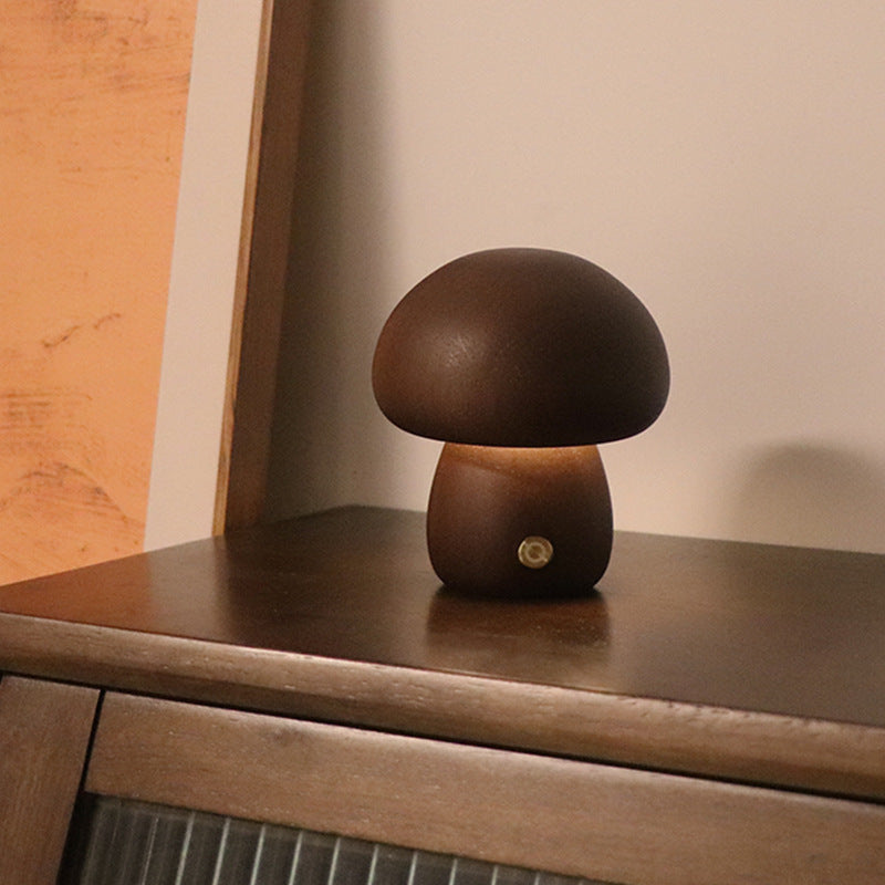 HOOR Mushroom LED Light D Walnut color 2.4W
