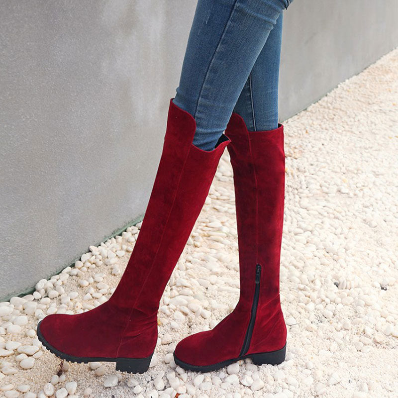 HOOR Knee-length Boots