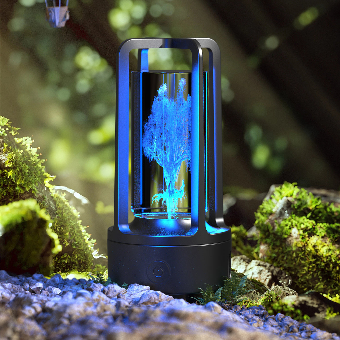 HOOR Lamp Bluetooth Speaker Black Crystal Tree of Life