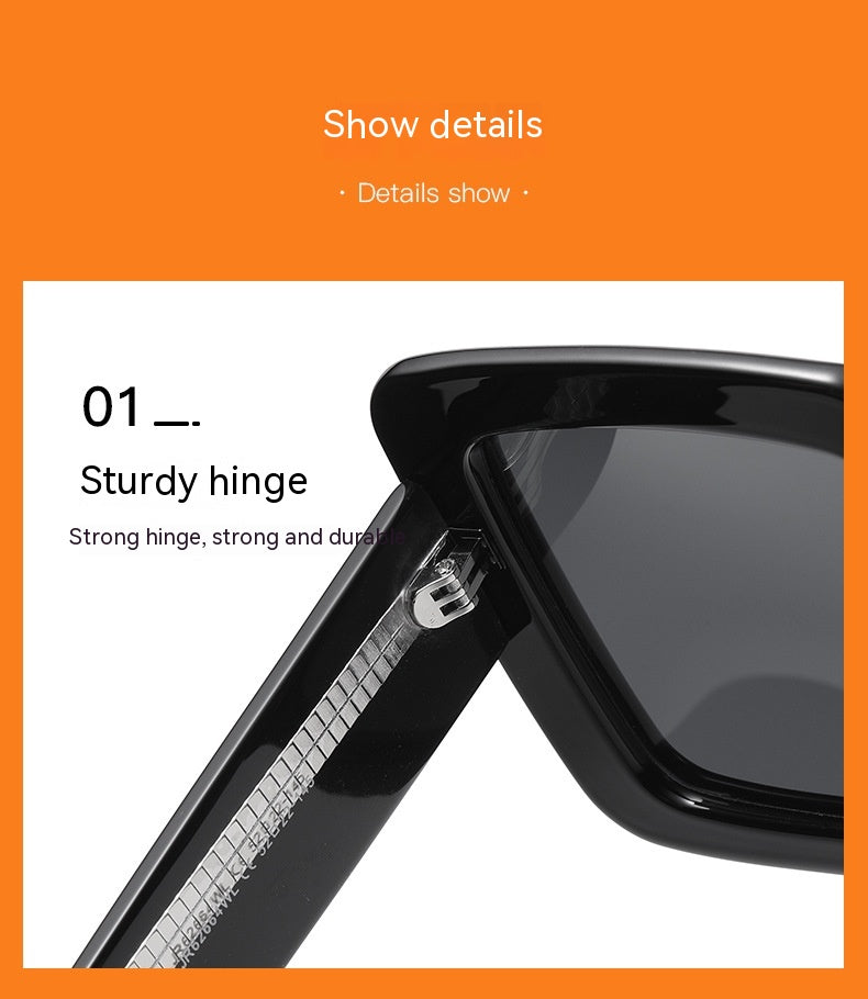 HOOR Trendy Frame Sunglasses