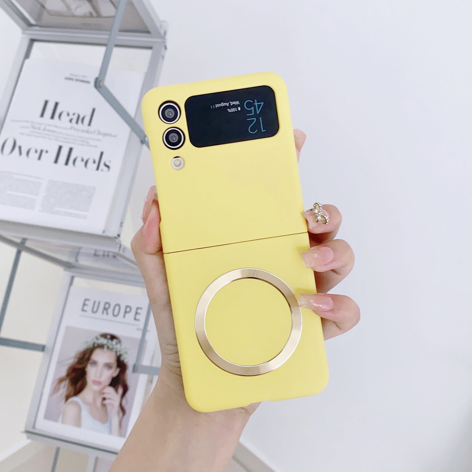 HOOR Magnetic Phone Case Yellow