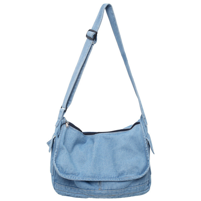 HOOR Denim Korean Bag Light Blue