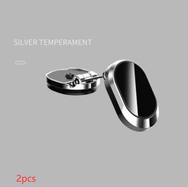 HOOR Magnetic Phone Holder Silver 2PCS
