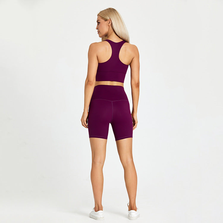 HOOR Fitness Wear Set Grape Purple