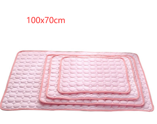 HOOR Pet Ice Silk Nest Pad Pink 102x70cm