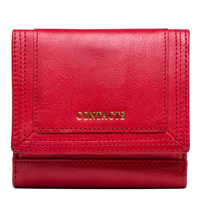 HOOR Leather wallets Red
