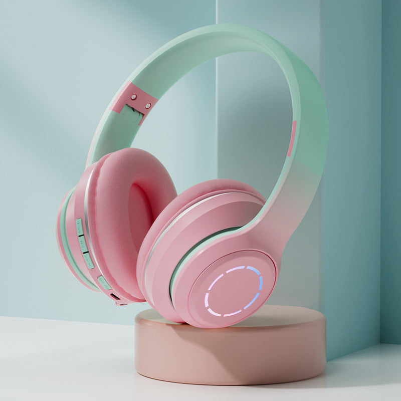 HOOR Headset Wireless Pink