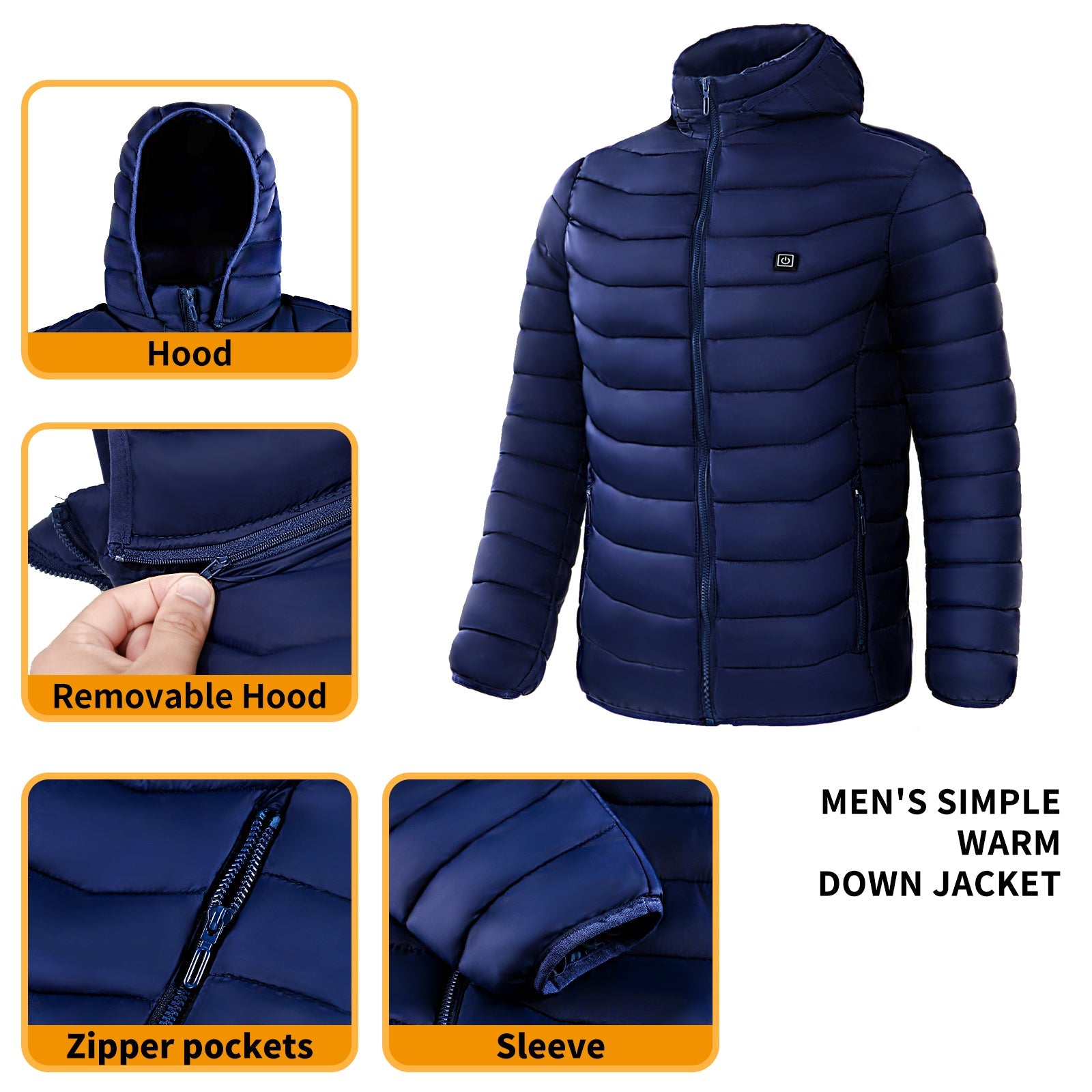 HOOR Heated Puffer Jacket