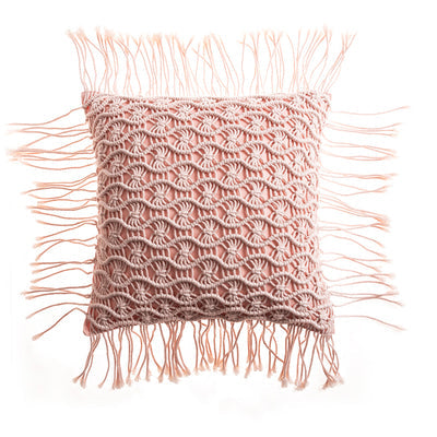 HOOR Woven Cushion Cover 45x45cm Pink