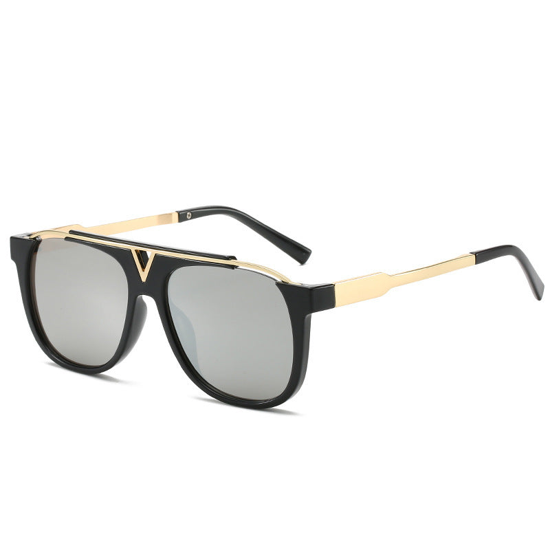 HOOR Marble Sunglasses Black sliver