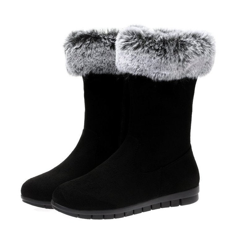 HOOR Casual Snow boots Black