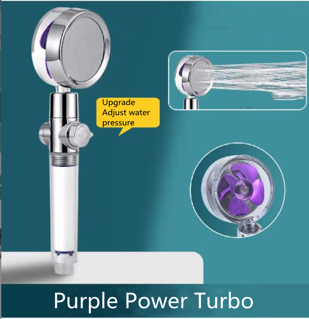 HOOR Shower Rotating Adjustable purple