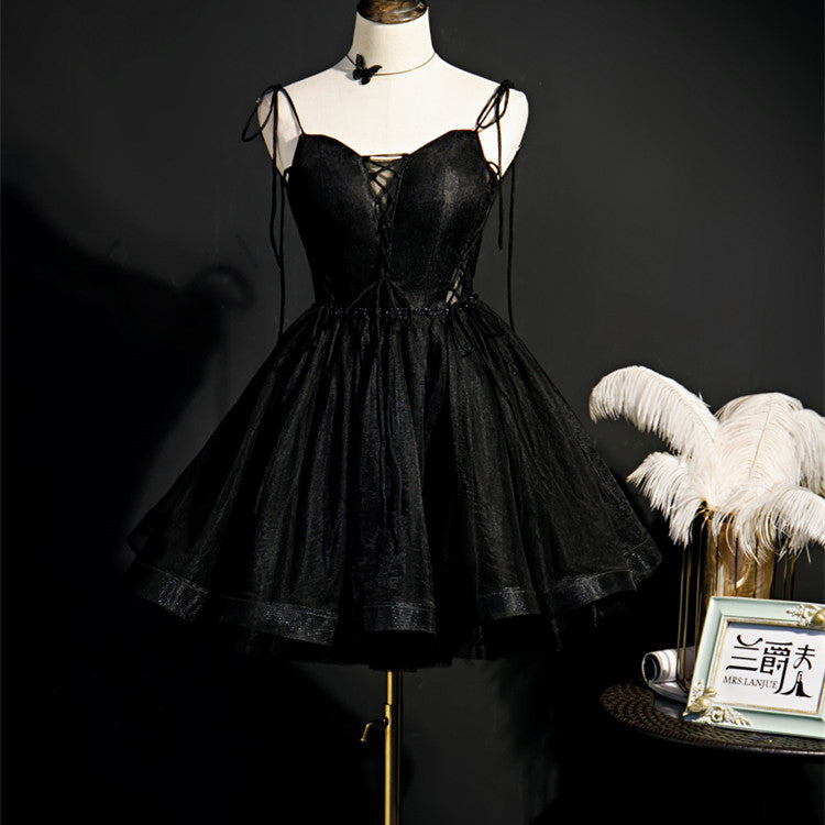 HOOR Black Evening Dress