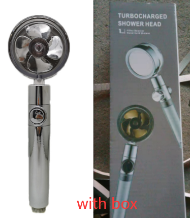 HOOR Shower Rotating Silver with box