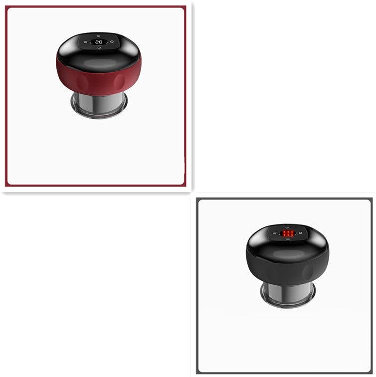 HOOR Vacuum Cupping Fat Burning Red and black 12speed charging USB