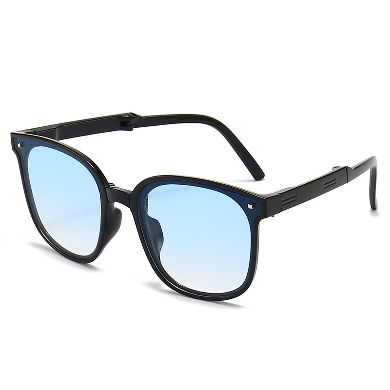 HOOR Folding Sun Glasses Blue Polarizer