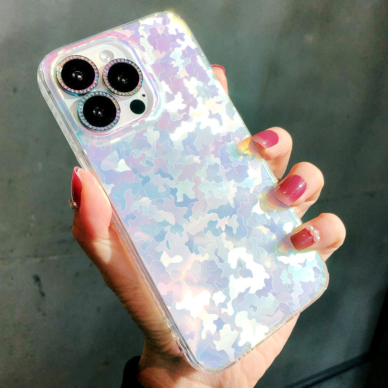HOOR Gradient Soft Case Camouflage Laser Colorful