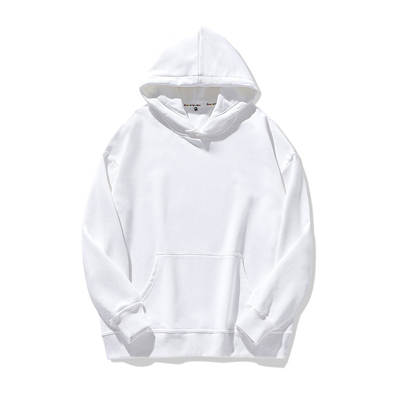 HOOR Pullover Loose Hoodie White