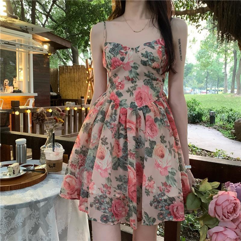 HOOR Floral Strap Dress