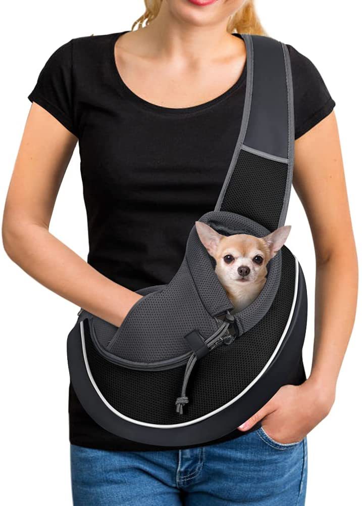 HOOR Carrying Pet Dogs Cats Black