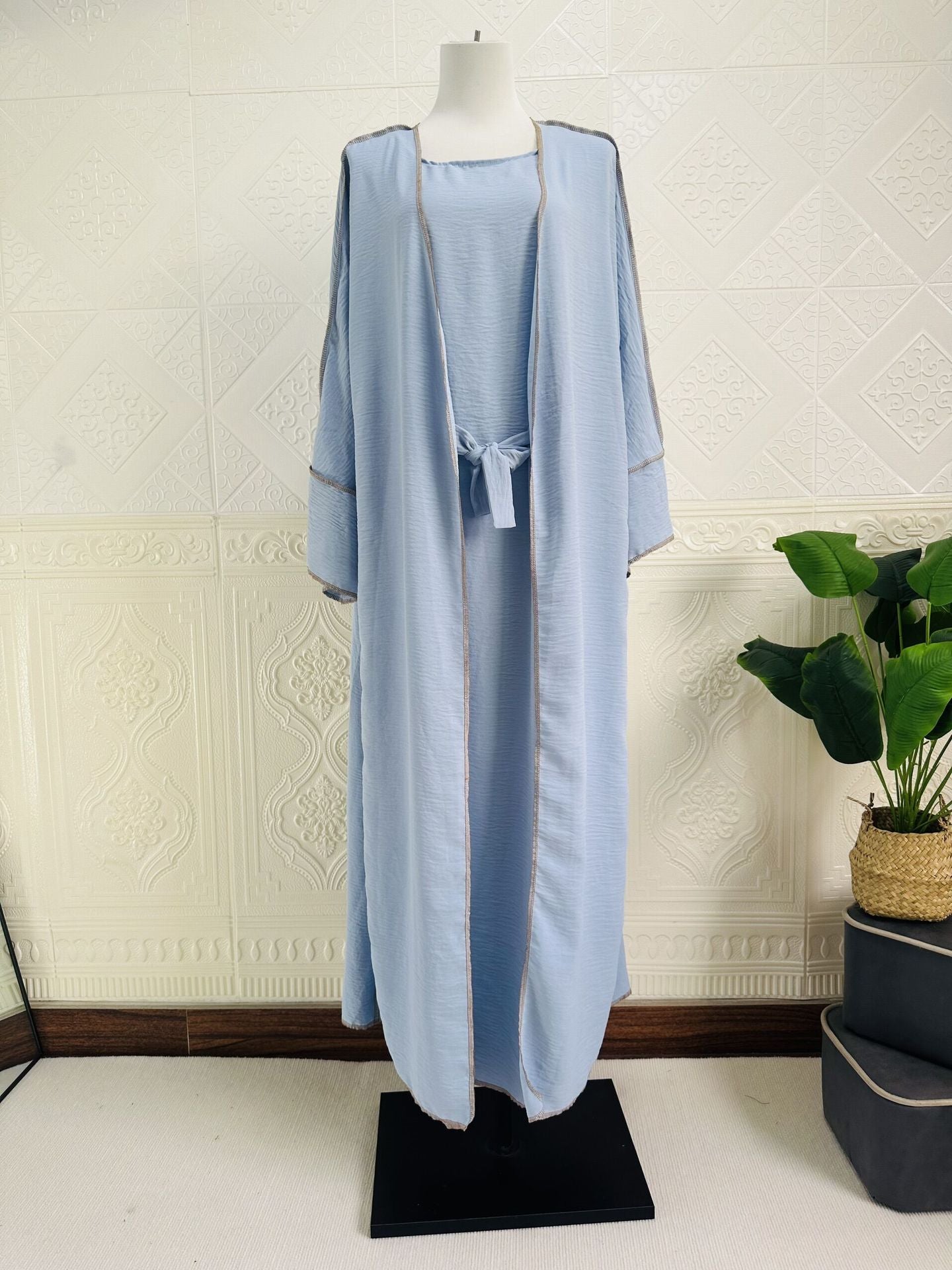 HOOR Dubai Turkey Hijab Light Blue