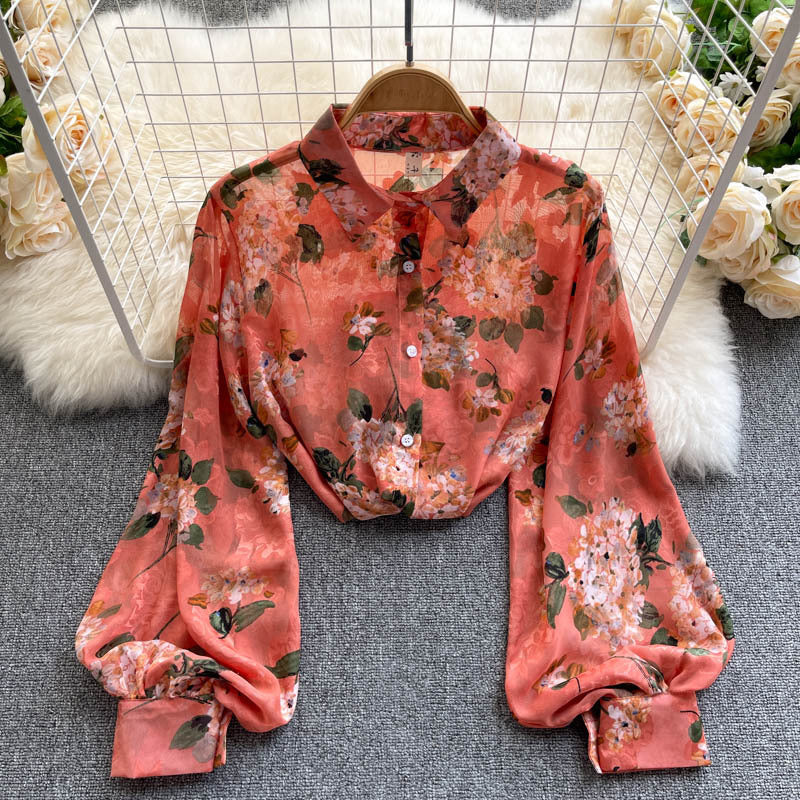 HOOR Long Sleeve Printed Shirt