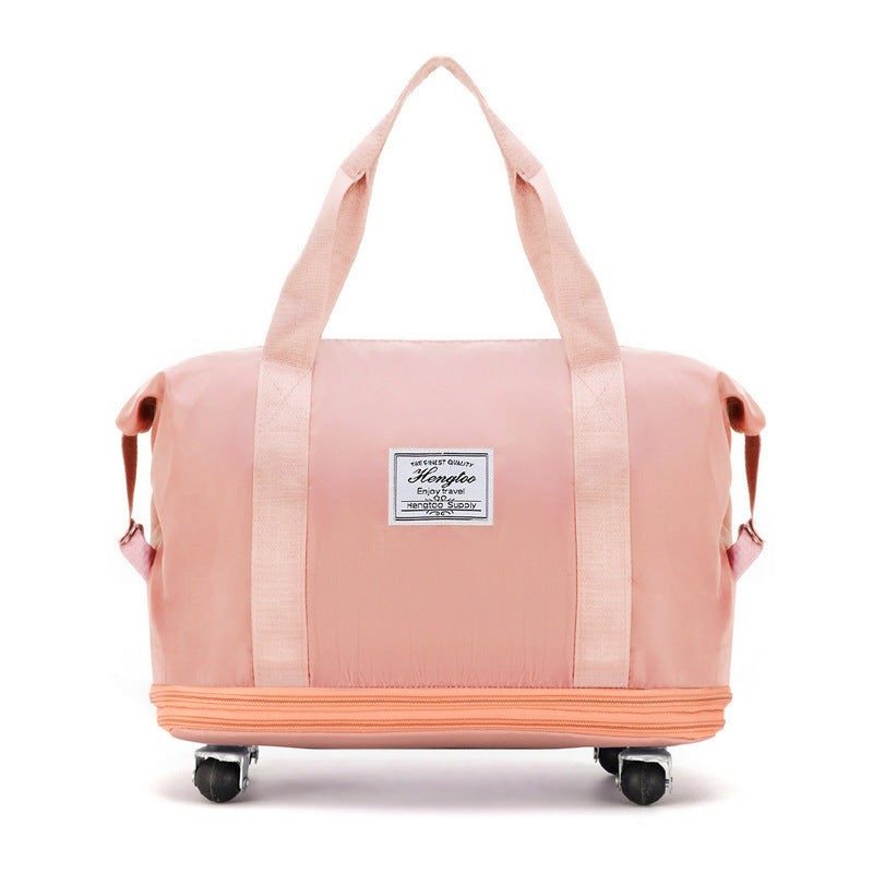 HOOR Wheel Travel Bags Pink