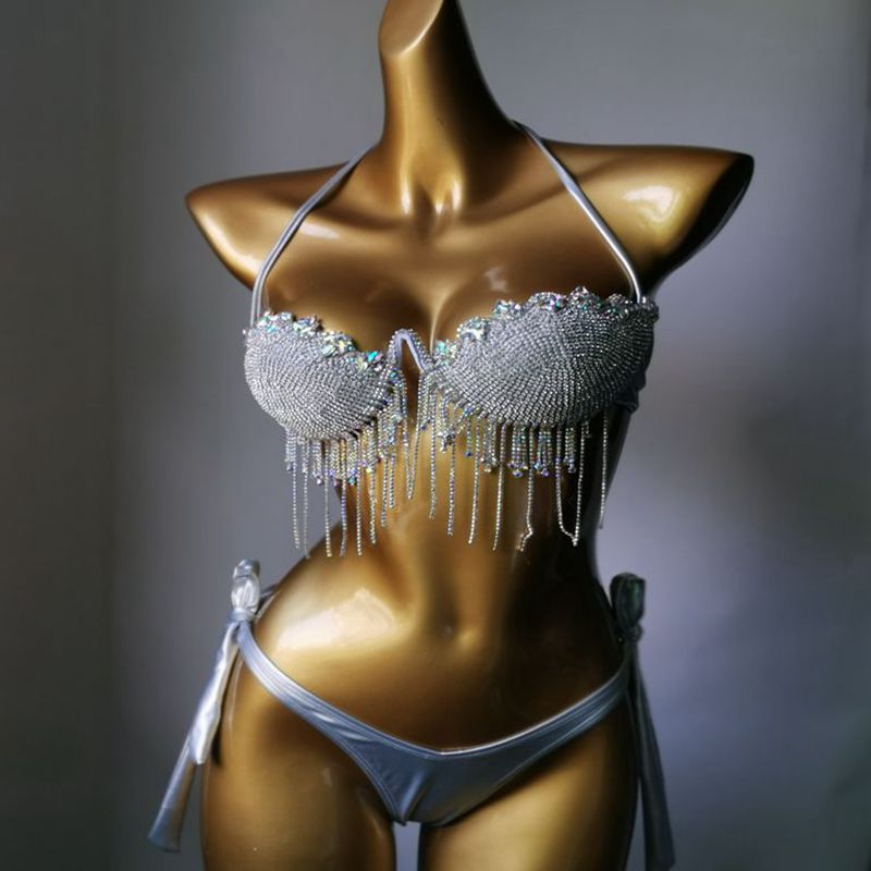HOOR Diamond Tassel Bikini