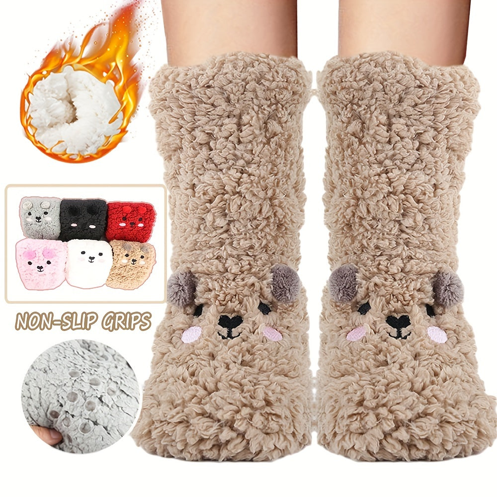 HOOR Fuzzy Winter Warm Socks