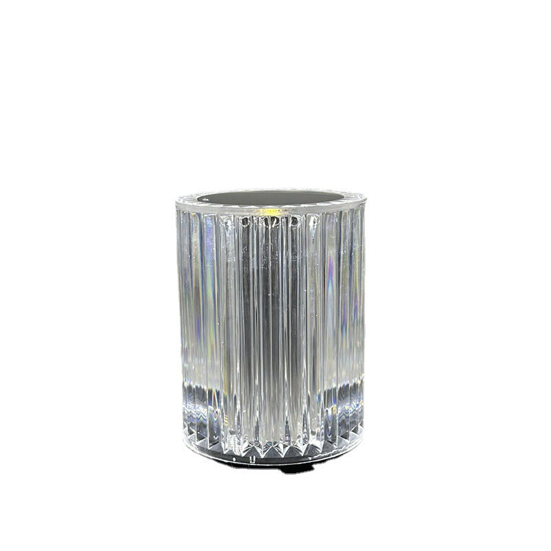 HOOR Crystal Lamp Led Light Diameter 9cm High 13cm