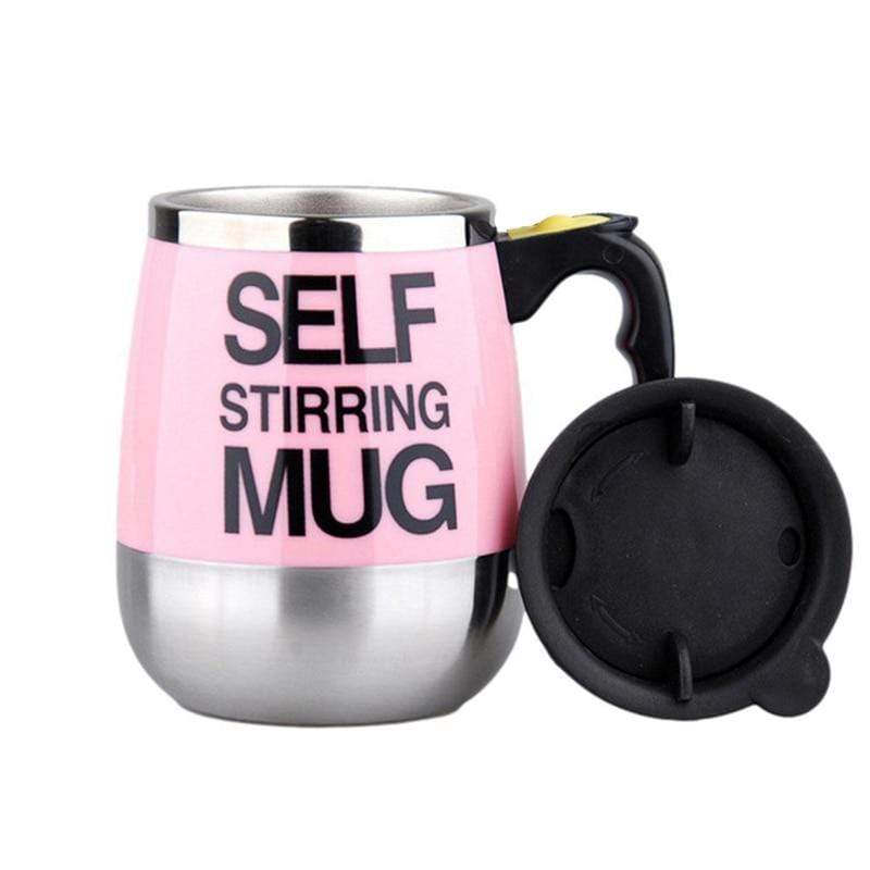 HOOR Self Stirring Mug Pink